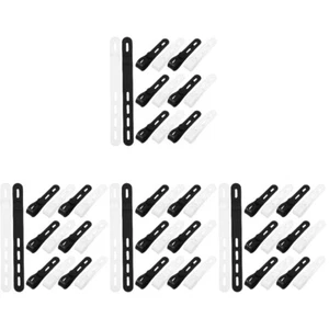 4 PCS Drahtgurt Kabelbinder Aus Silikon Kabelmanagement -Krawatten - Bild 1 von 12