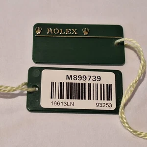ROLEX SUBMARINER model 16613LN, 116613LN, 116613LB swing tag (choice of dates) - Picture 1 of 14