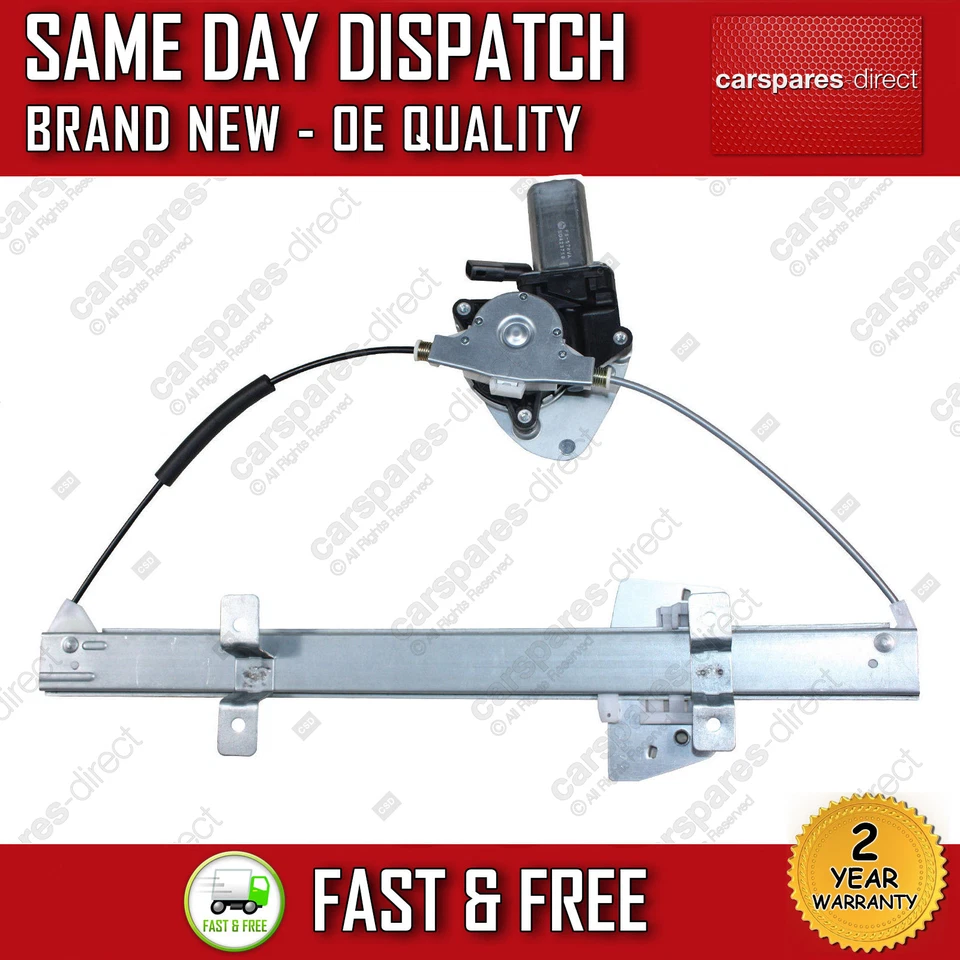 FORD MONDEO MK2 1993>2000 FRONT RIGHT DRIVER WINDOW REGULATOR WITH 2 PIN MOTOR — 第 1/1 张图片