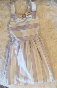 Vestido soltero Janie and Jack 7 lavanda cruzada espalda - Imagen 1 de 5