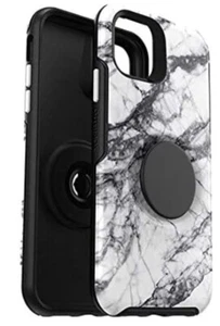 OTTERBOX Otter + Pop Symmetry Hybrid Case for Apple iPhone 11 - White Marble - Picture 1 of 5