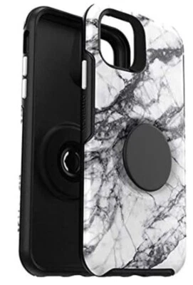 OTTERBOX Otter +  Pop Symmetry Hybrid Case for Apple iPhone 11 - White Marble - Image 1 of 4