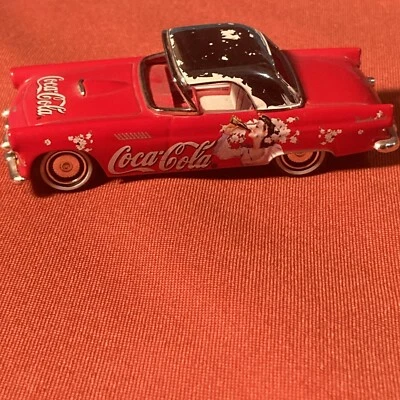 2000 Matchbox Collectibles 1955 Ford Thunderbird Coca Cola  Red - Image 1 of 4