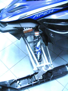 Shock Cover Pour Yamaha,Vector,Phaser,Nytro,Apex,Rage, 2 Couvre Amortisseur - Picture 1 of 9