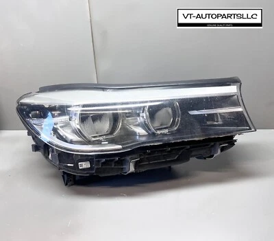 ⭐️2016-2019 BMW 740i 750i LED RIGHT PASSENGER ADAPTIVE HEADLIGHT COMPLETE OEM - Image 1 of 4