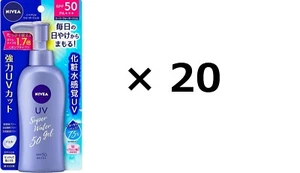 Lot of 20 NIVEA UV Super Water Gel 140g Sunscreen Pump SPF50 PA+++ - Picture 1 of 4