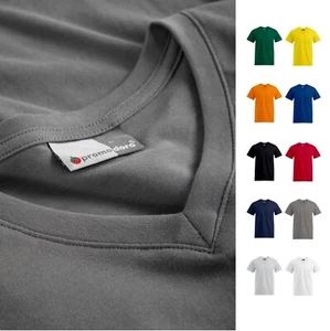 3er, 5er Pack Herren Promodoro Premium V-Neck T-Shirts veredelte Baumwolle S-5XL - Bild 1 von 88