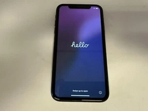 Apple iPhone XR - 64 GB- (MT3K2LL/A)(A1984) Black(Unlocked) (Dual Sim(Sim+eSIM)) - Photo 1 sur 9