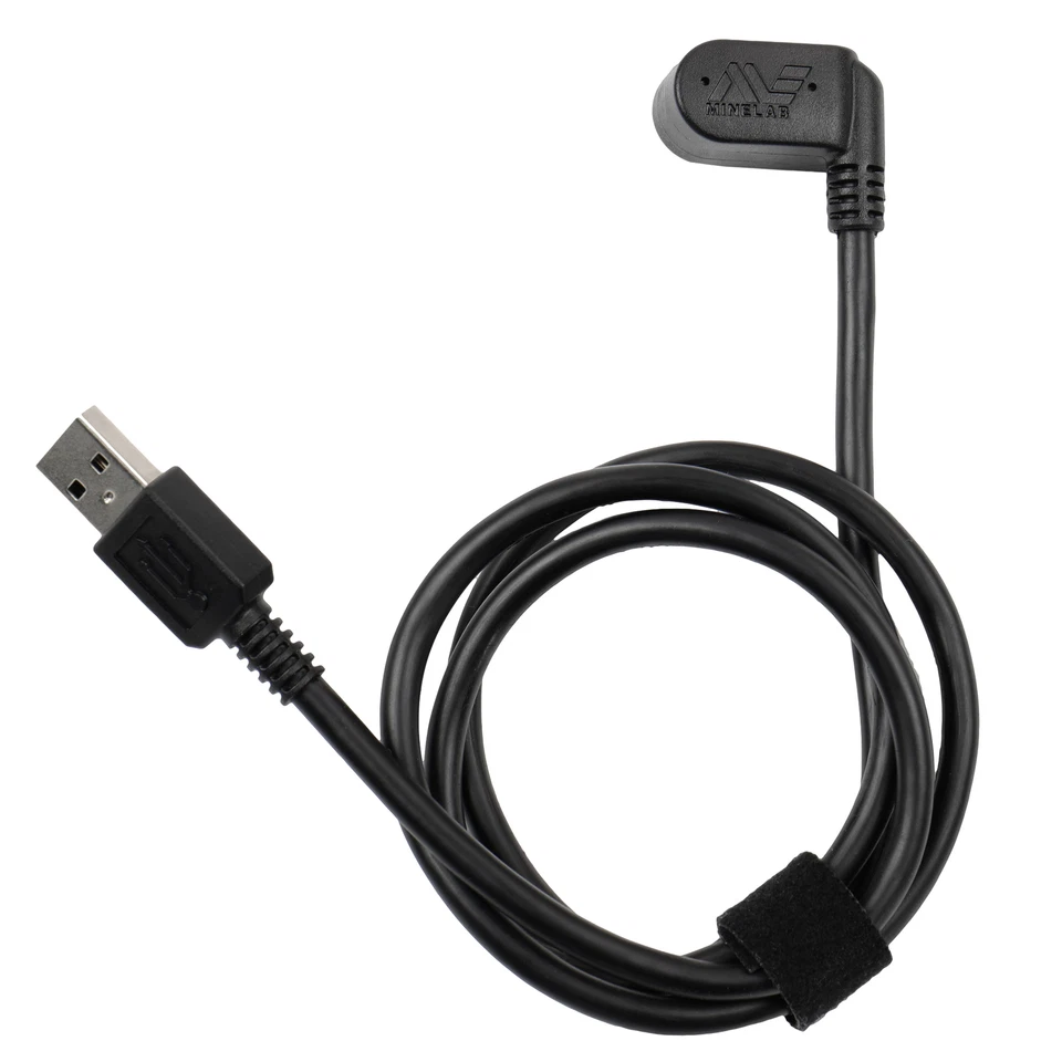 Minelab Equinox 800 or 600 Magnetic USB Charging Cable 3011-0368