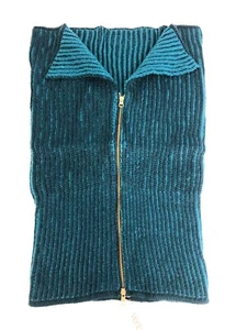 *NEW* VERLOOP Mimea Convertible Zip Poncho Dark Teal / Peacock Women's Fit's All - Picture 1 of 5