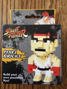 Street Fighter Ryu Pixel Bricks Capcom 181 Pieces Collectible Toy New - Picture 1 of 6
