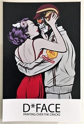 D*FACE - SHOW CARD "Painting Over The Cracks" -- Exposición individual 2022 Foto 1 de 2