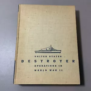 US Destroyer Operations In WWII Theodore Roscoe World War II - Foto 1 di 11