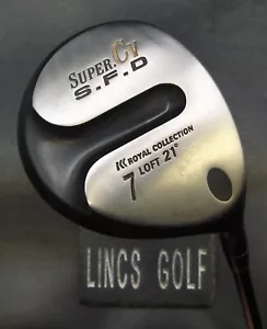 Royal Collection Super CV SFD 21° 7 Wood Regular Graphite Shaft +Grip - Picture 1 of 6
