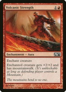 4 Volcanic Strength 4x x4 - NM/LP - Core Sets (M10-14) - SPARROW MAGIC - Picture 1 of 1