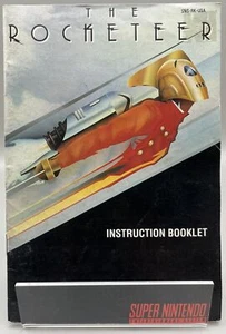 The Rocketeer (Super Nintendo, 1991) SOLO libretto di istruzioni - Foto 1 di 2