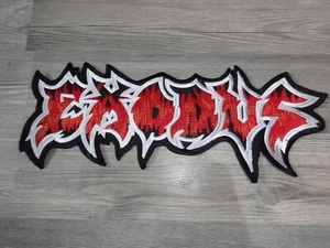 Exodus Thrash Metal Backpatch Patch Shape Overkill Anthrax Slayer Carnivore K - Bild 1 von 1