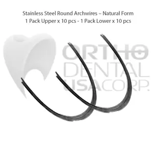 Orthodontic Stainless Steel Natural Arch Wires USA Seller Orthodentalusa Corp. - Picture 1 of 16