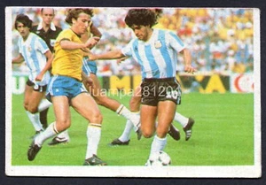 MIS DRIBLINGS #63 CARD DIEGO MARADONA DRIBLINGS GOLES 1984-85 CROMO ESPORT - Picture 1 of 2