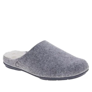 Clearwaters Comfort Pantolette Slipper Gr. 7 M HELLGRAU/OZEANGRÜN NEU - Bild 1 von 5