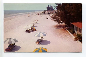 Hermosa playa Redington de St Petersburg FL Florida 1965 - Imagen 1 de 2