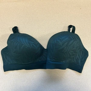 NWT Soma Enbliss Wireless Molded Super Soft Bra Deep Teal Size 42C - Picture 1 of 1