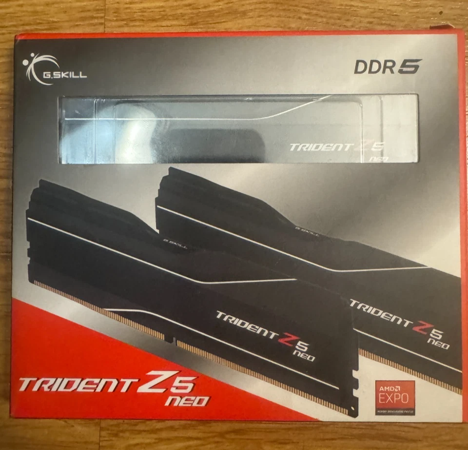 🔥 ¡RARO! Kit G.SKILL Trident Z5 Neo Series 48GB (2x24GB) DDR5 8000MHz 🔥 Foto 1 de 4