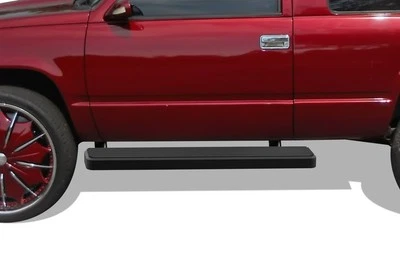 Tablas de correr iBoard 6 pulgadas negras aptas para camioneta Chevy GMC CK 88-98 cabina regular Foto 1 de 4