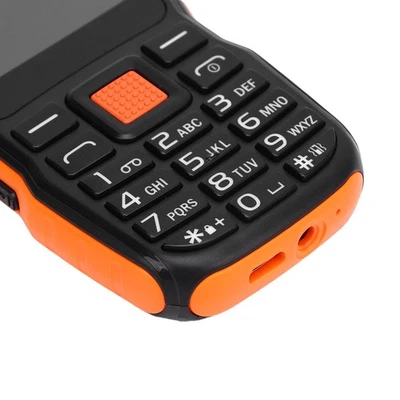 Big Key Phone 2.6in HD Screen 0.13MP Dual SIM Dual Standby 2G Mobile Phone With - Image 1 of 4