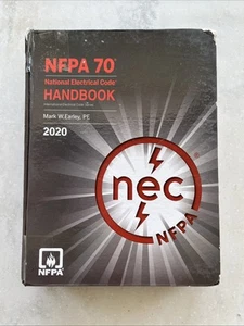 NFPA 70, National Electrical Code Handbook : 2020 Edition by National Fire... - Foto 1 di 6