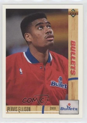1991-92 Upper Deck Plain Text Hologram Pervis Ellison #385 04zw - Image 1 of 3