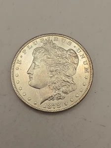 Moneda de Estados Unidos dólar de plata Morgan 1878-S San Francisco Mint - Imagen 1 de 7