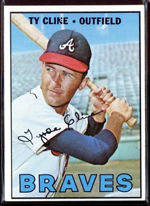 1967 Topps Ty Cline #591 Braves - Picture 1 of 2