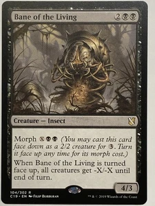 MTG TCG - Bane of the Living 104/302 C19 - NM (Free Shipping $5+) - Picture 1 of 2