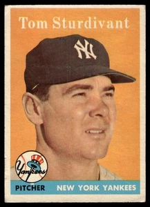 1958 Topps Tom Sturdivant #127 - Bild 1 von 2