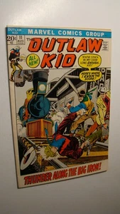 OUTLAW KID 11 SOLID MARVEL WESTERN KID COLT RAWHIDE TWO-GUN KID 1971 - Picture 1 of 1