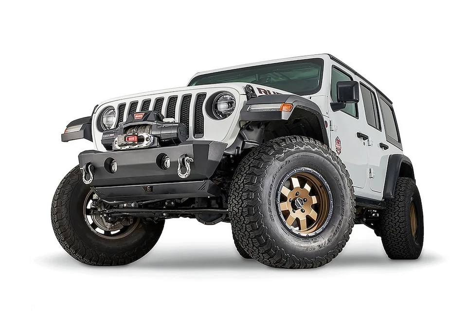 Warn 102510 Rock Crawler BUMPER JEEP FRONT - Image 1 of 3