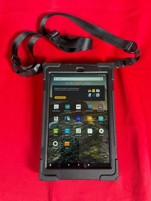 Amazon Fire HD 10 (9th Generation) 32GB, Wi-Fi, 10.1in - Black - Image 1 of 3