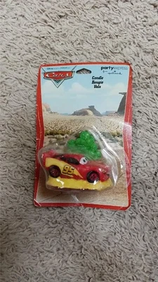 New Disney Cars Birthday Candle Lightning McQueen NIP Party Express - Image 1 of 4