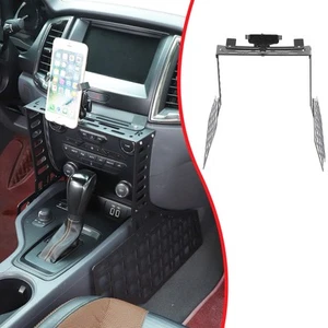 Gear Shift Extension Platform Phone Holder Bracket For Ford Ranger 2015-2022 - Picture 1 of 15
