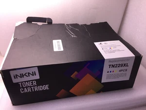 4PK TN229XL TN229 Toner Cartridge For Brother HL-L3280CDW MFC-L3780CDW L8395cdw - Picture 1 of 2