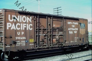 TREN ORIGINAL SLIDE UNION PACIFIC (ARRIBA) VINTAGE OOAK RAILROAD ADP16804 - Imagen 1 de 2
