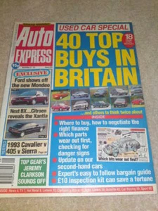AUTO EXPRESS - TOP BUYS Dec 4-10 1992 Issue 219 - Imagen 1 de 1