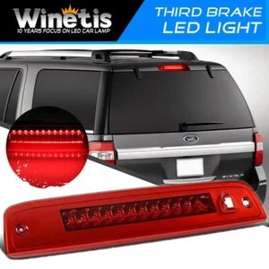 FOR 2003-2016 EXPEDITION NAVIGATOR LED THIRD 3RD TAIL BRAKE LIGHT REAR STOP RED - Picture 1 of 10
