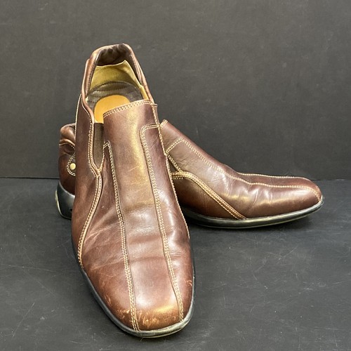 NIKE Mocassini da guida Cole Haan Air Sole in pelle marrone mocassini slip on uomo 11 5 M