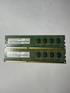 2 x 2GB Unifosa DDR3 1333MHZ Desktop Ram 256Mx8 PC3-10600 (HU524303EP0200) - Picture 1 of 2