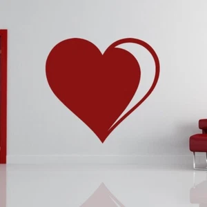 Adesivo arte da parete cuore amore (AS10199) - Foto 1 di 2