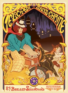 7632.Vintage design Poster.Home room office decor.Bicycle shop Art Nouveau ad - Picture 1 of 1