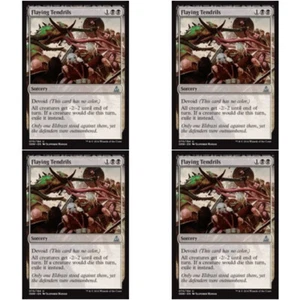 4 x ZARCILS DESOLLADOS Juramento de la Puerta Reloj Magic The Gathering Casi Nuevo Negro - Brujería Unc - Imagen 1 de 1