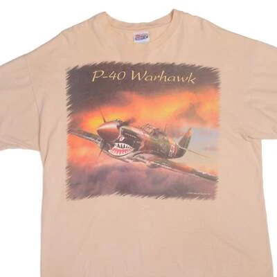 CAMISETA VINTAGE P-40 P40 WARHAWK 2000 TALLA XL Foto 1 de 4